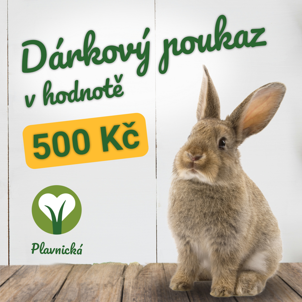 Dárkový poukaz v hodnotě 500 Kč