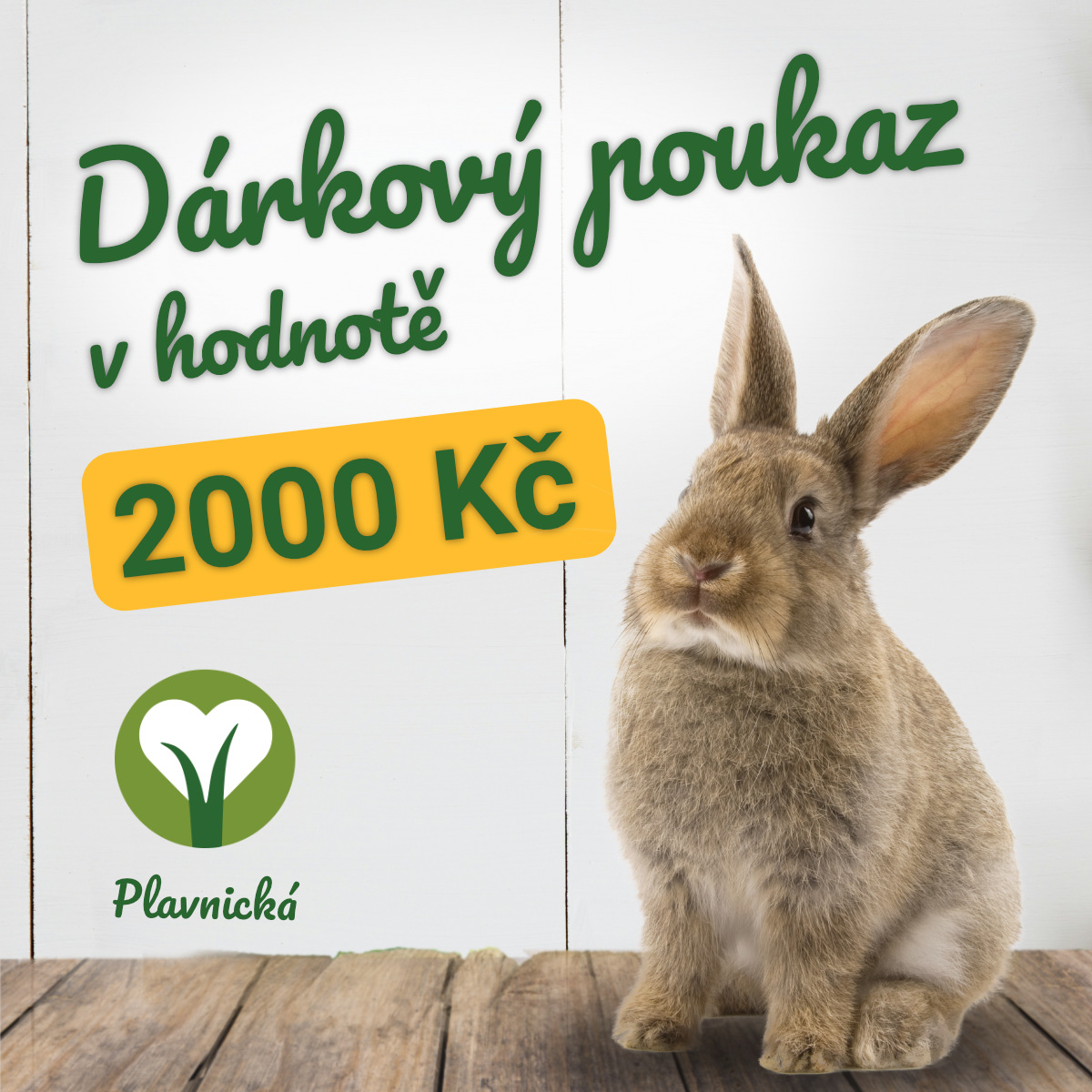 Dárkový poukaz v hodnotě 2000 Kč