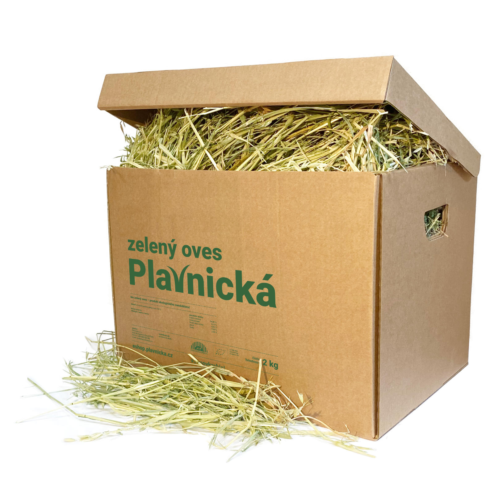 Plavnická BIO zelený oves 2 kg